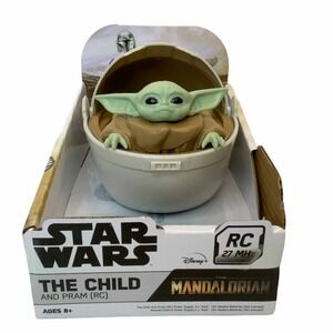Star Wars‎ The Mandalorian The Child And Pram RC Remote Control Toy Ages 8+